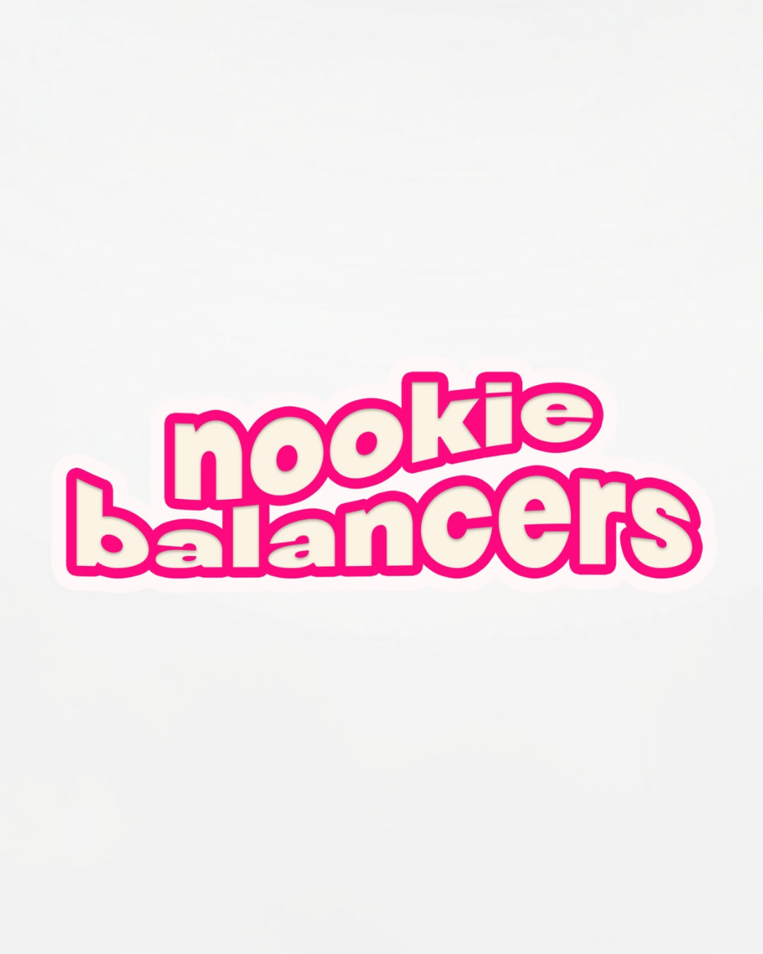 Pink Nookie Product Sticker Pack