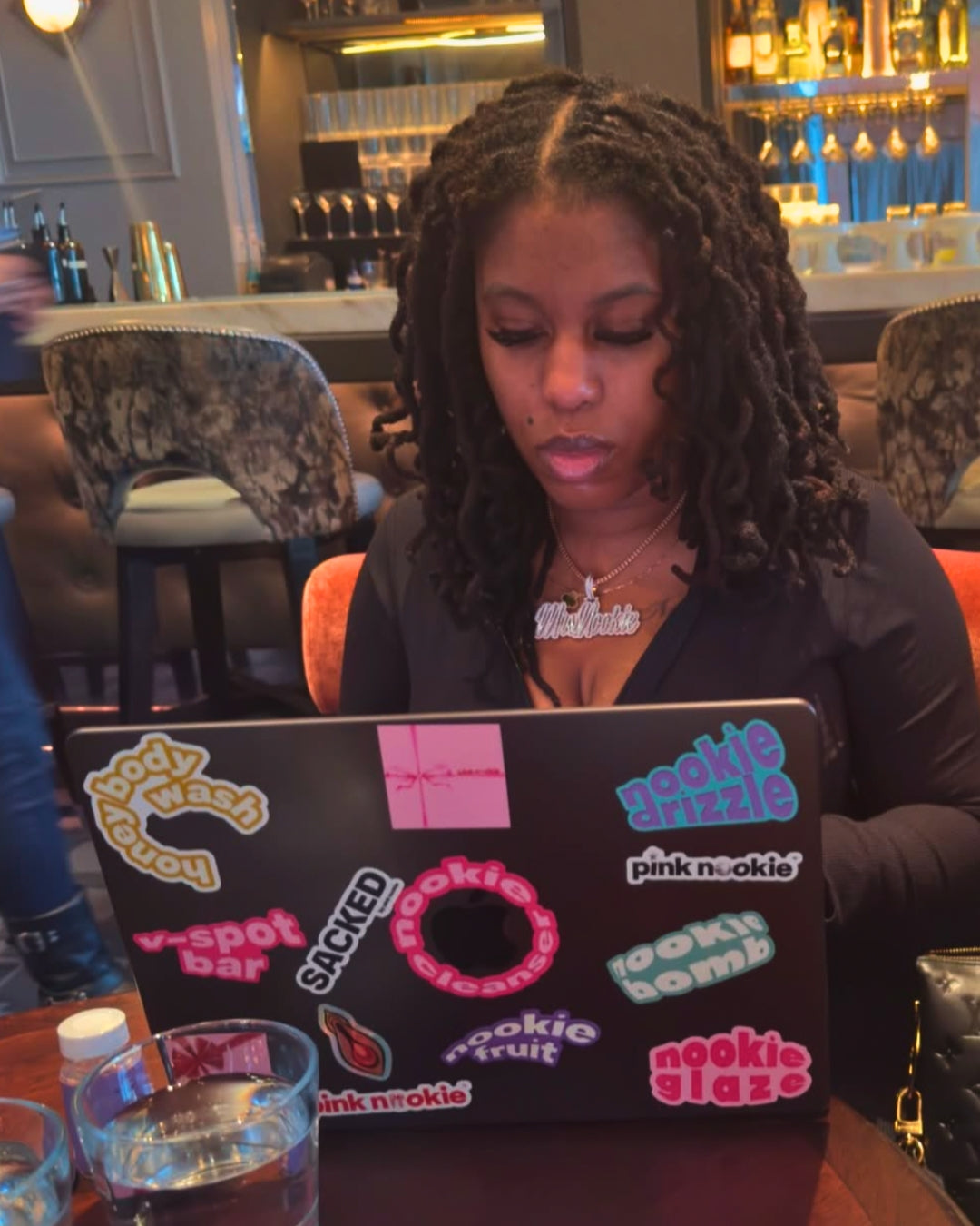 Pink Nookie Product Sticker Pack