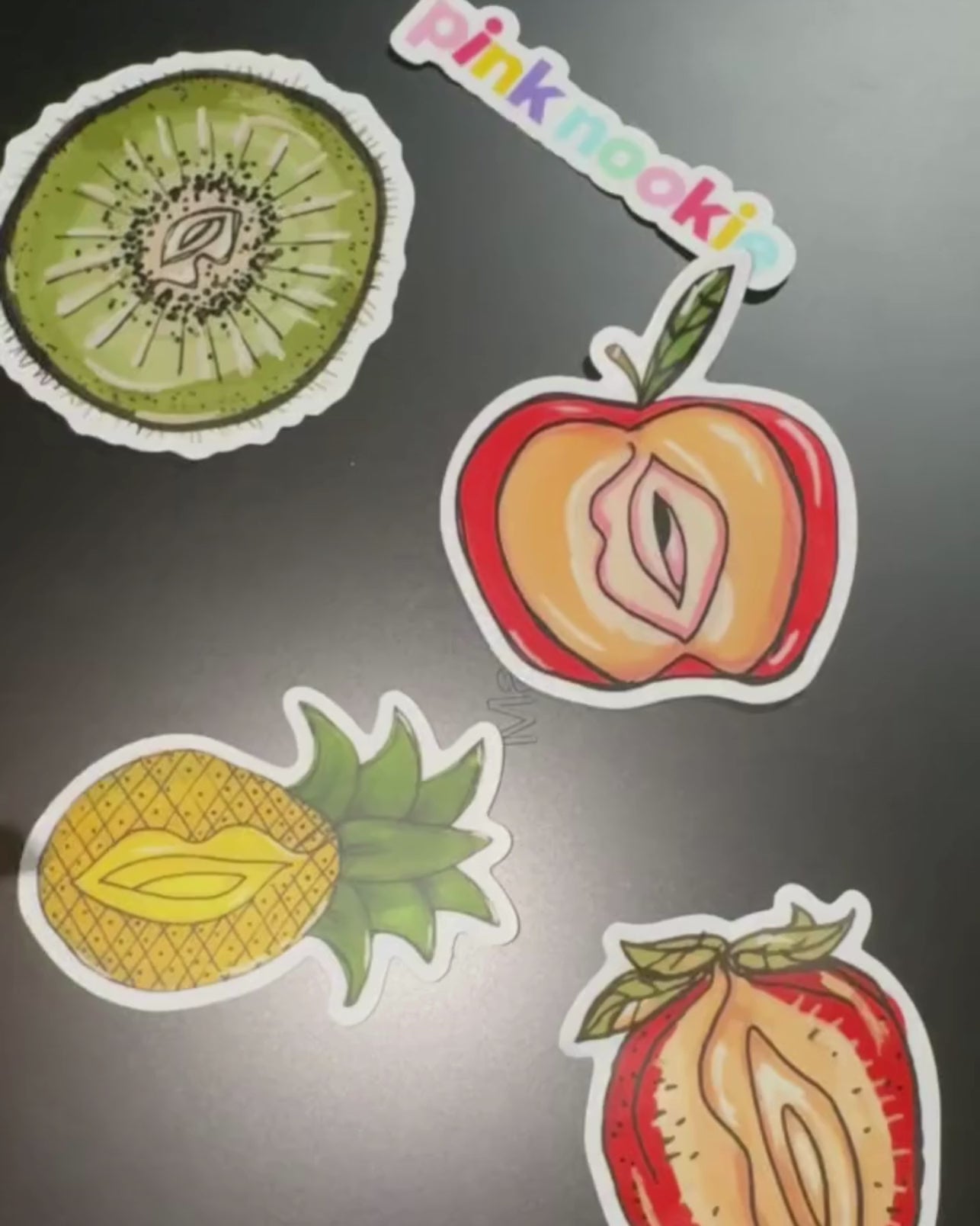 Nookie Fruit Sticker Pack